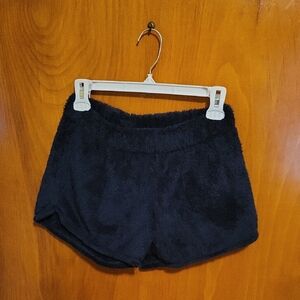 NWT- Aerie Cozy Blue Fleece Shorts, Size Xs